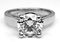 Platinum Diamond Engagement Ring